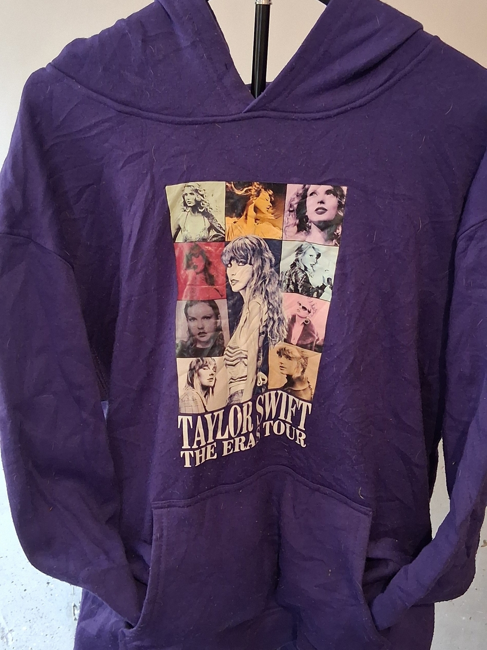 Purple Graphic Hoodie Sweatshirt - The Eras Tour